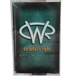 Keith Settle Do Whats Right Cassette Tape Sealed 1998 Christian Gospel CCM VTG